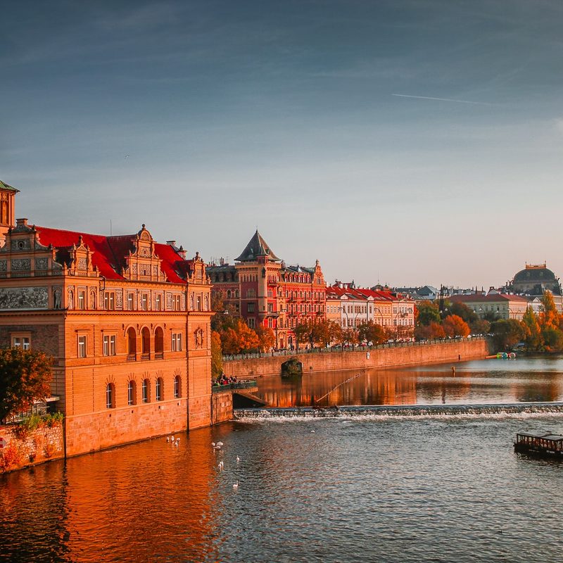 Charles Bridge in Prague, Czech Republic