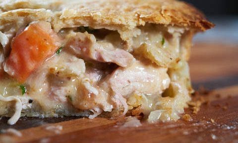 Chicken pot pie by Chef Anand Sastry