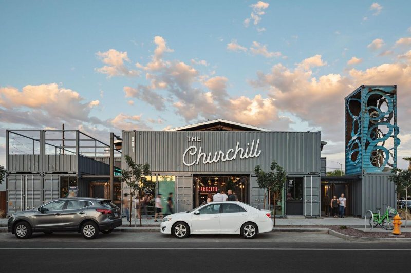 The Churchill container community area in Phoenix.
