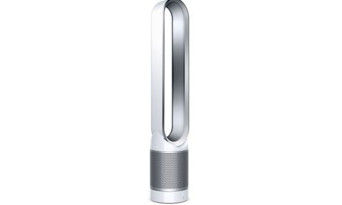 Dyson TP02 Tower Air Purifier all ready to clean the air.