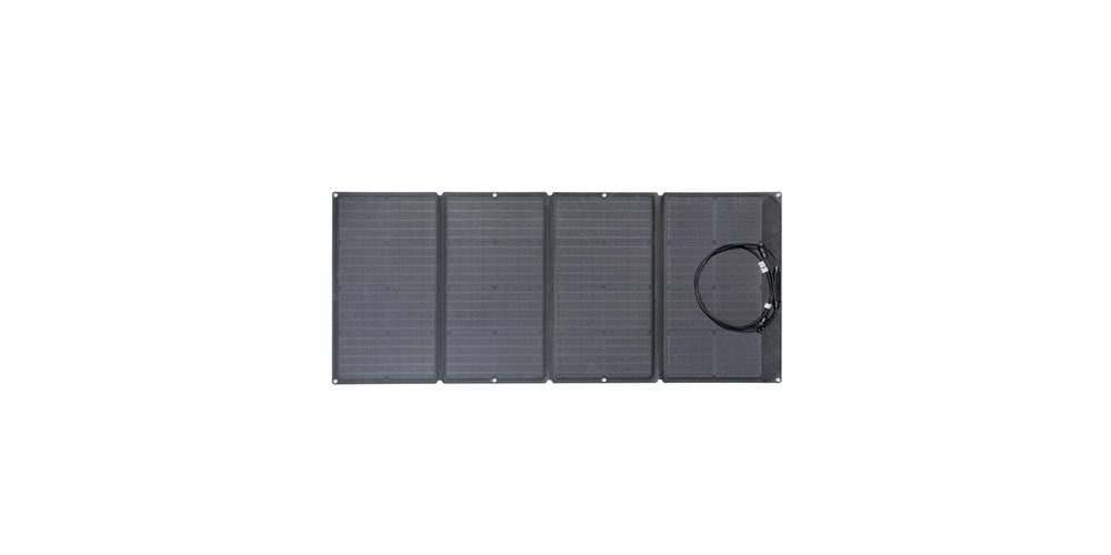 EcoFlow 160W Solar Panel on a white background.