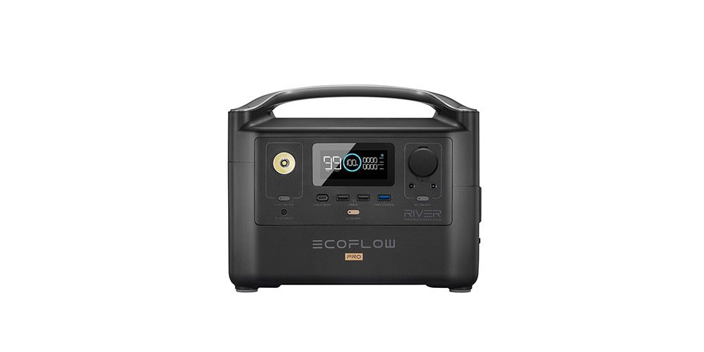 EcoFlow River Pro Portable Power Station on a white background.
