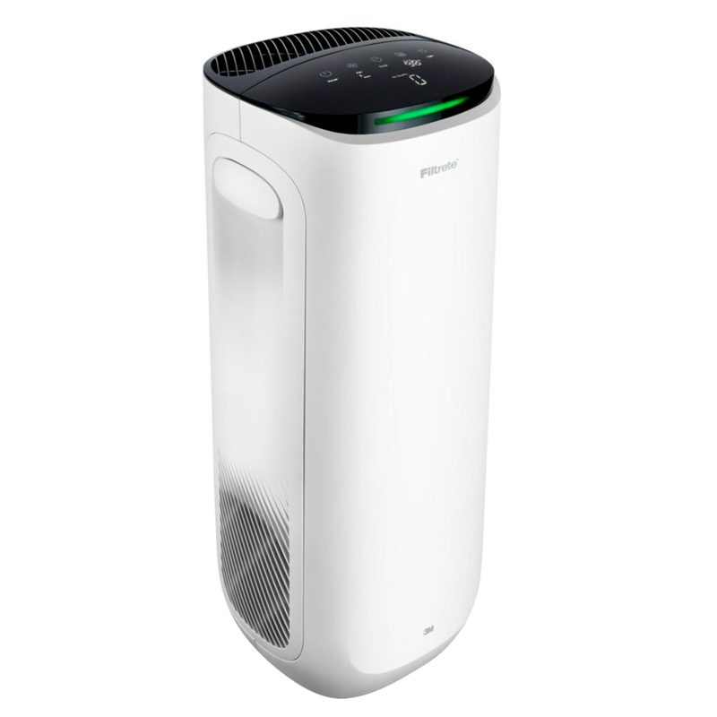 Filtrete Smart Air Purifier side view on white background.