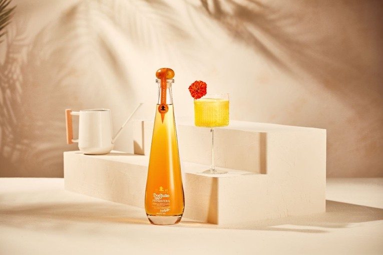 Flora Fizz cocktail.
