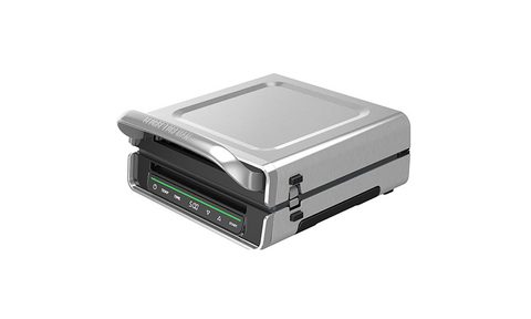 George Foreman Smokeless Indoor Grill on a white background.