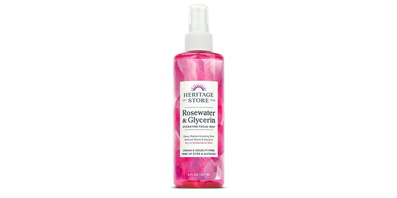 Heritage Store Rosewater & Glycerin Hydrating Facial Mist