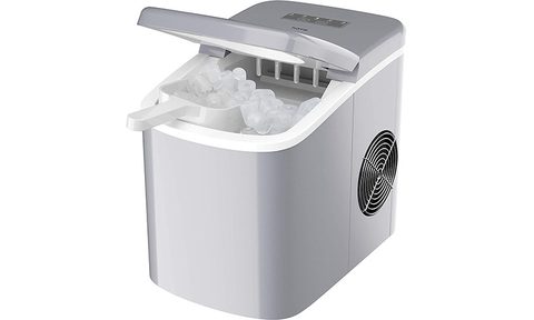 Homelabs Chill Pill Countertop Ice Maker on a white background.