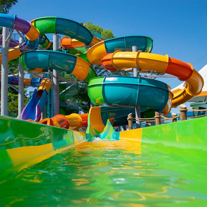 The Banzai Pipeline at Hurricane Harbor Arlington.
