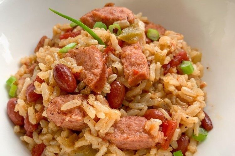 Easy Instant Pot cajun rice