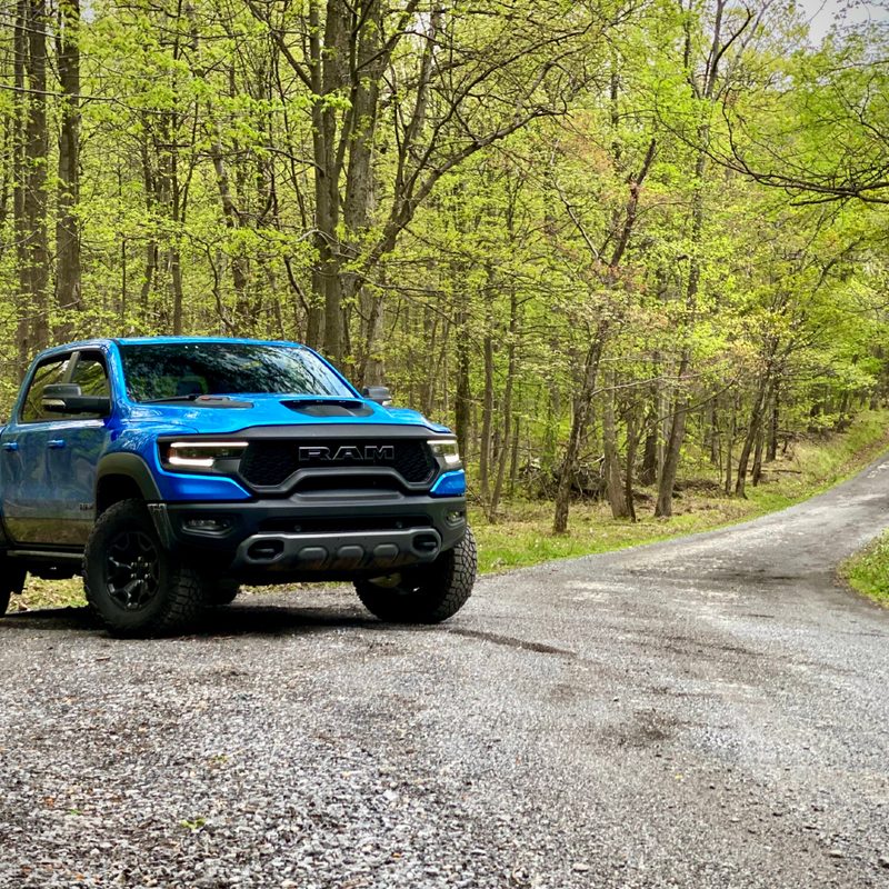 A 2021 Ram TRX car.