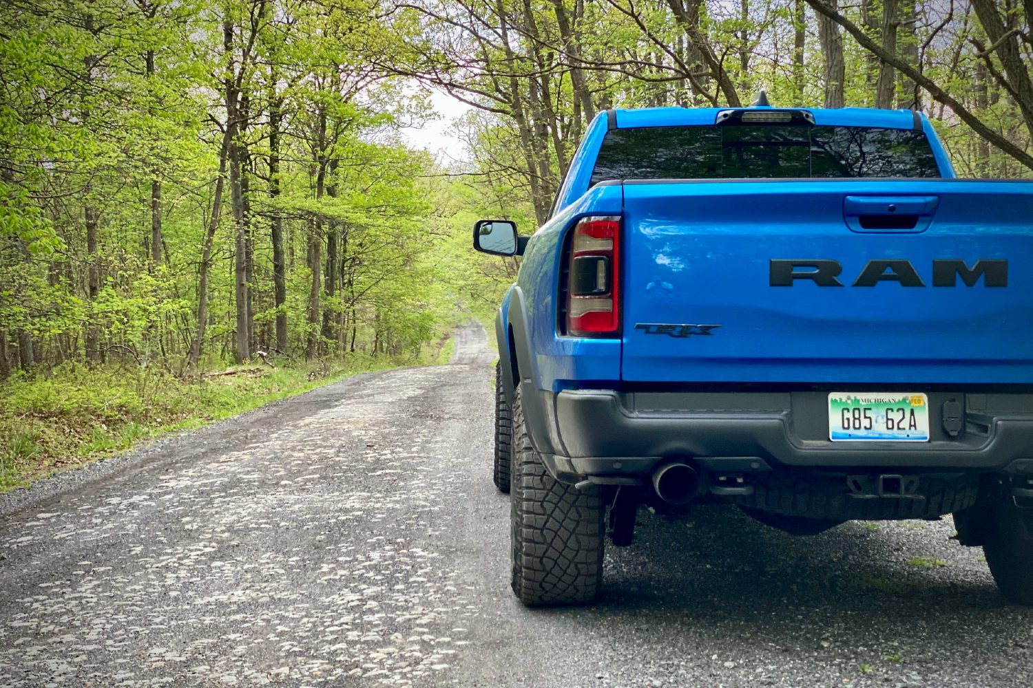 A 2021 Ram TRX truck.