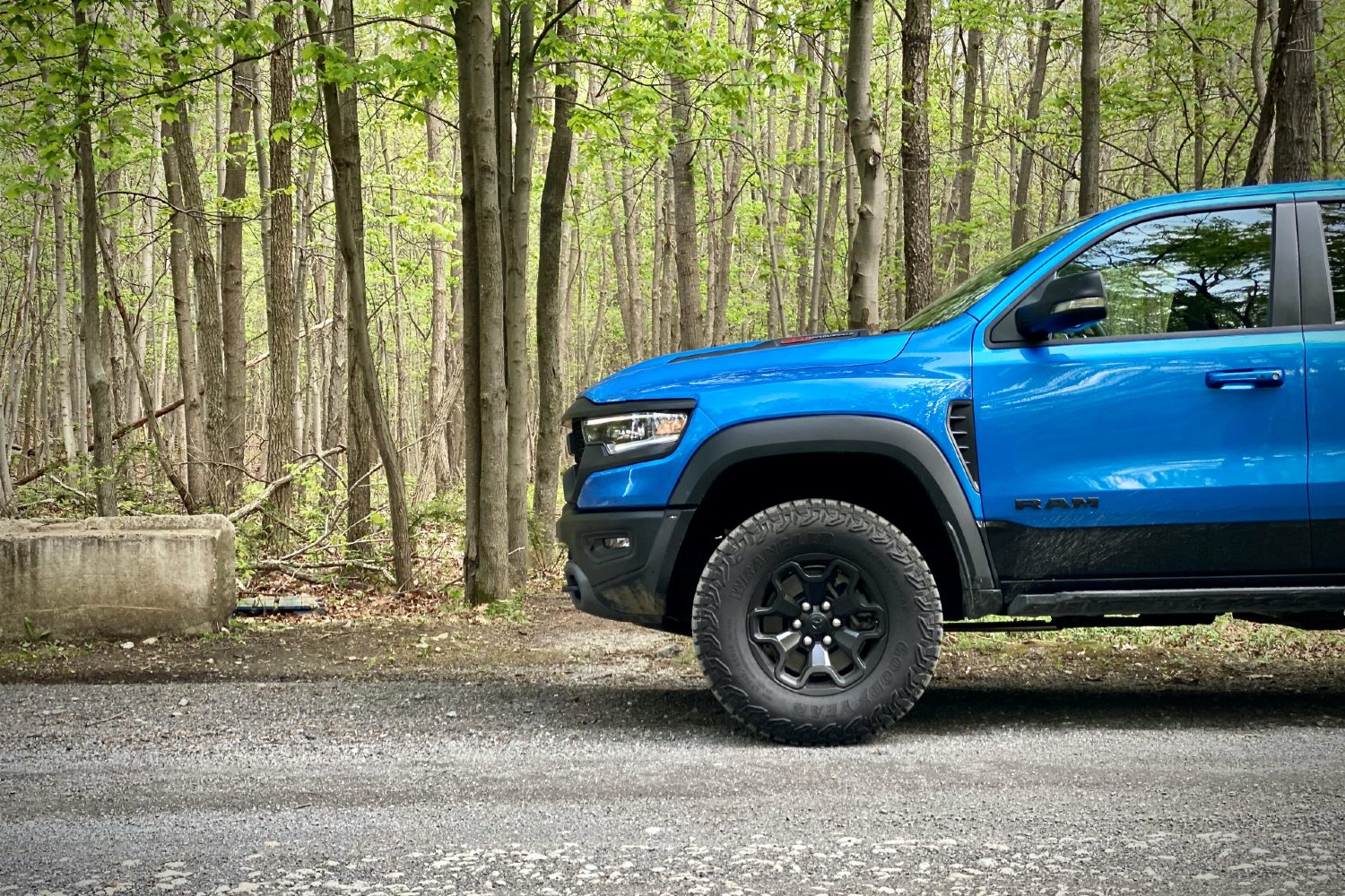 A 2021 Ram TRX truck.
