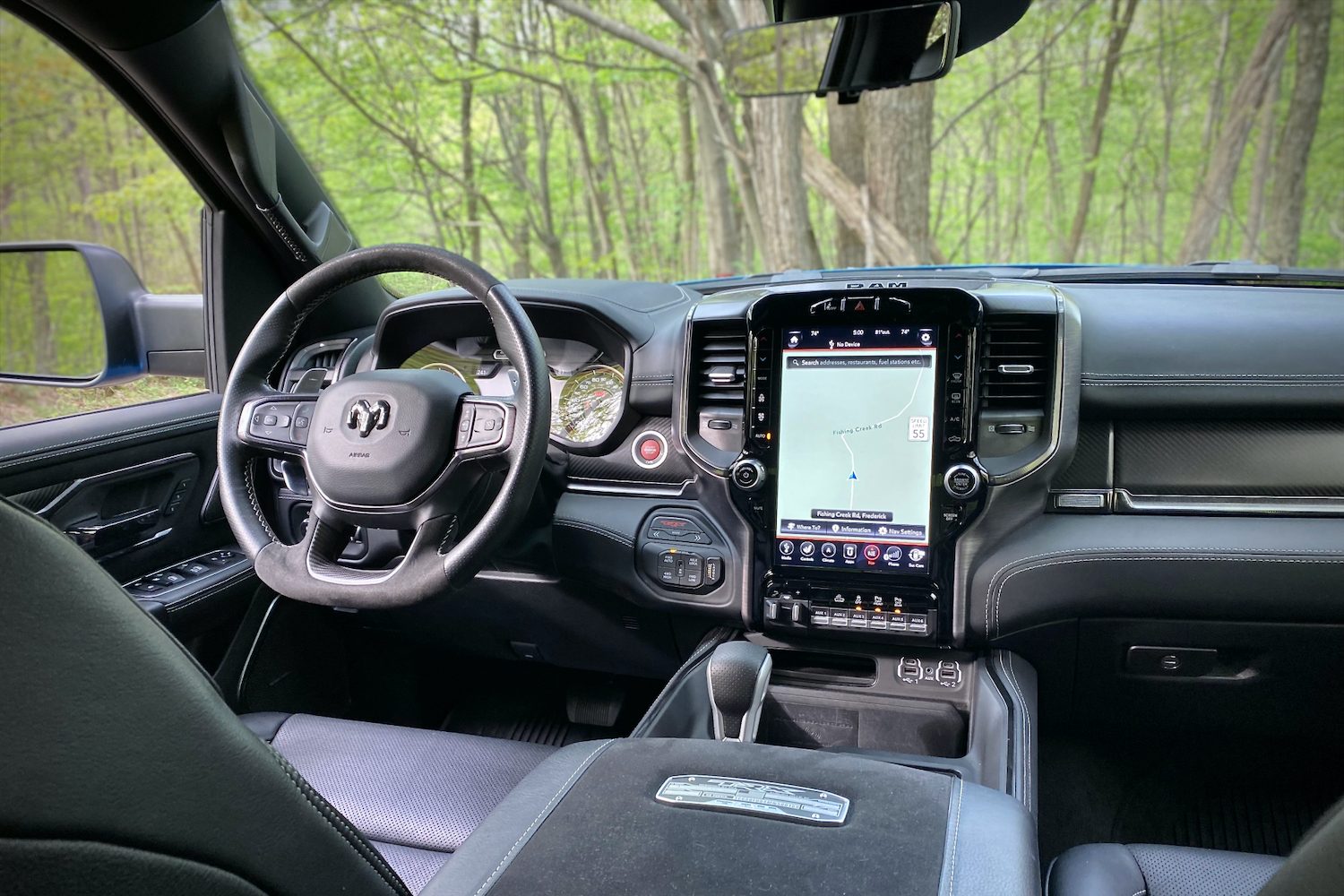 A 2021 Ram TRX truck.