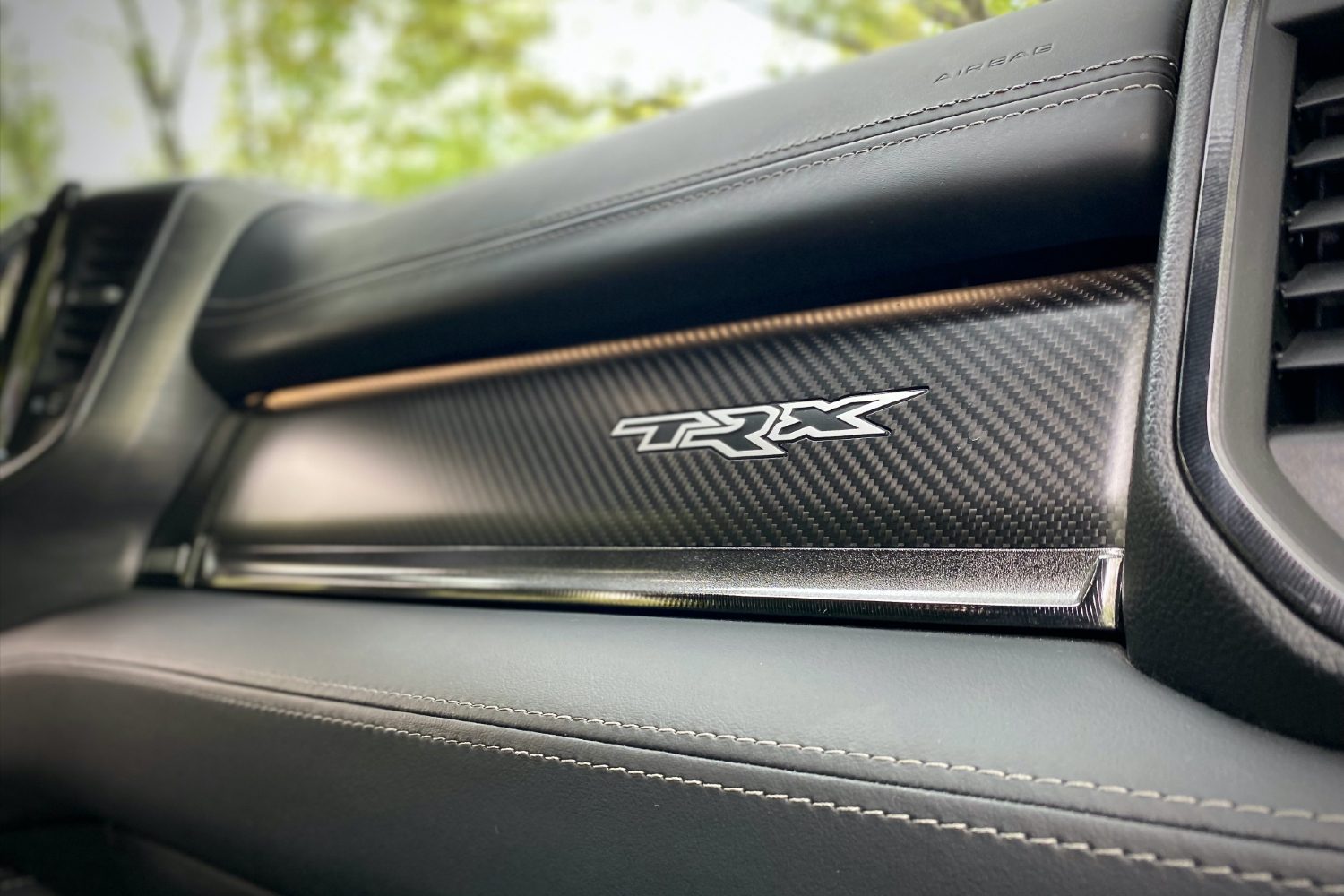 A 2021 Ram TRX truck.