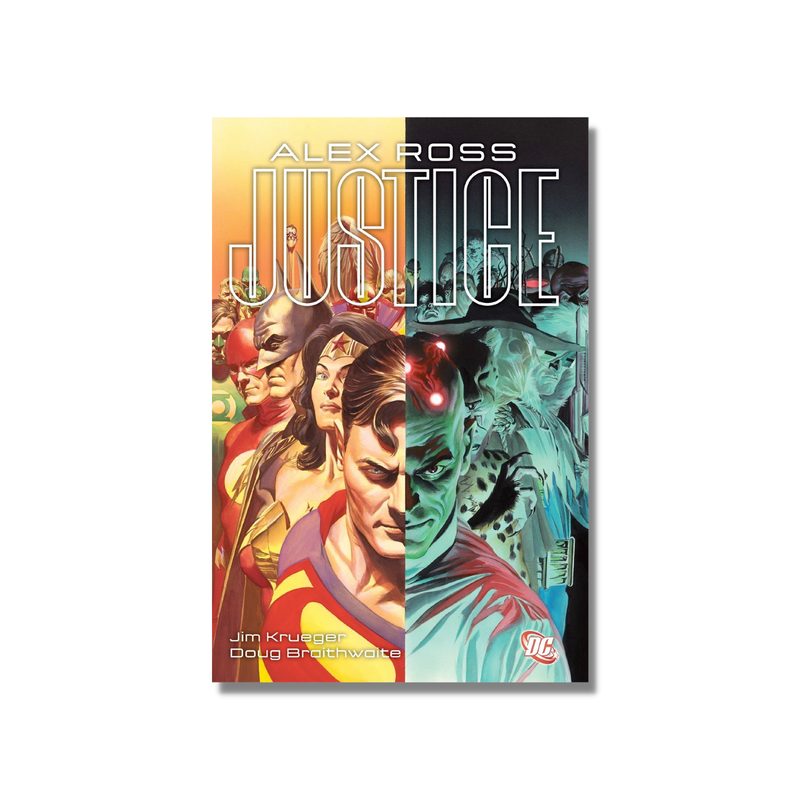 Cover of graphic novel Justice.