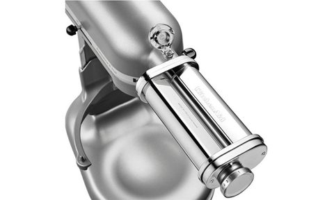KitchenAid Pro 5 Stand Mixer on white background.
