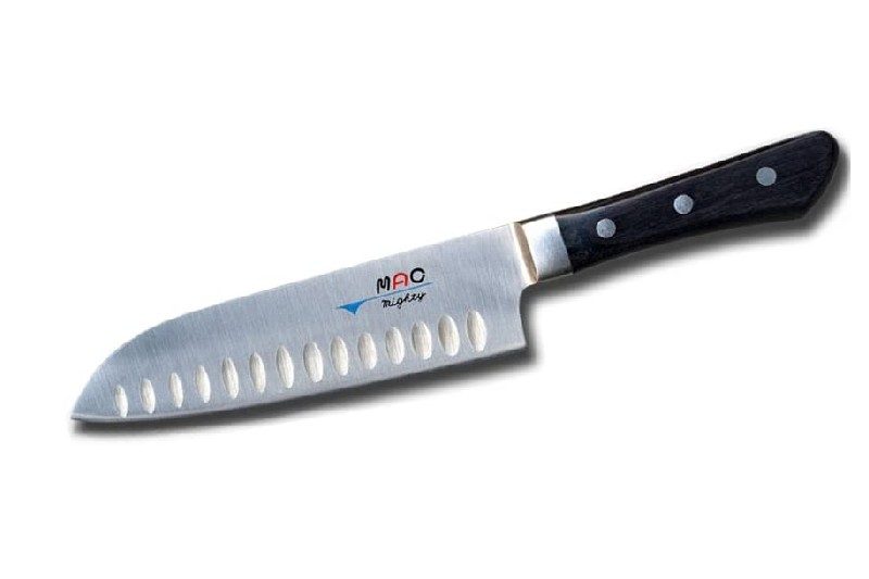 Mac Knife MSK-65 Professional Hollow Edge Santoku Knife.