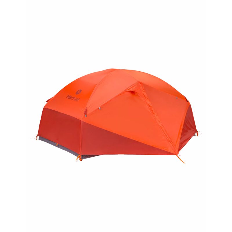 A Marmot Limelight 2-Person Tent in Cinder/Rusted Orange variant.