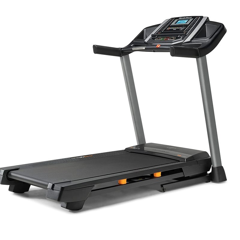 NordicTrack T Series 6.5 Si treadmill on white background.