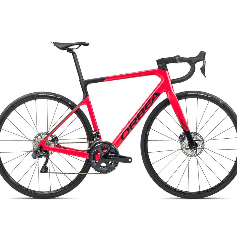 A red Orbea Orca OMR M20