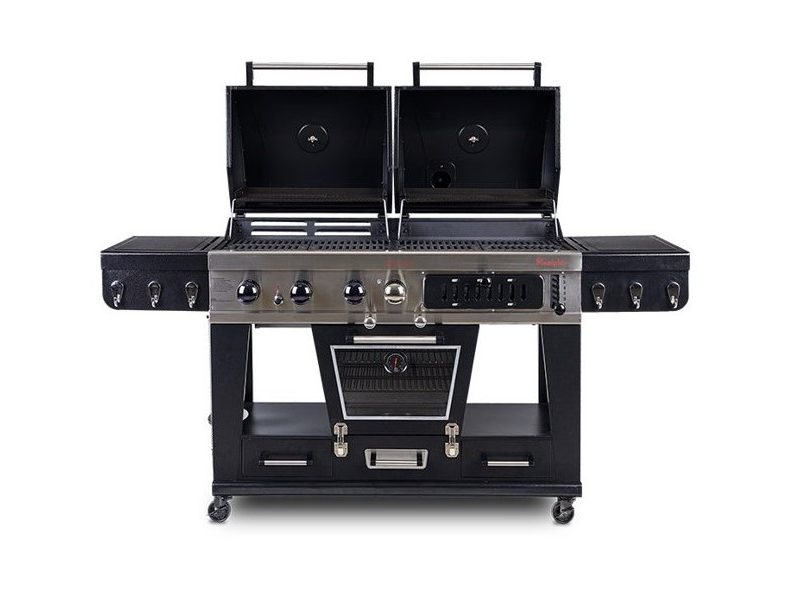 Pit Boss Memphis Ultimate Combo Grill on white background.
