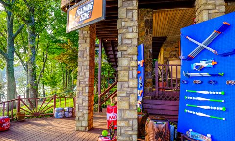 VRBO's "Nerf House" Training Zone.