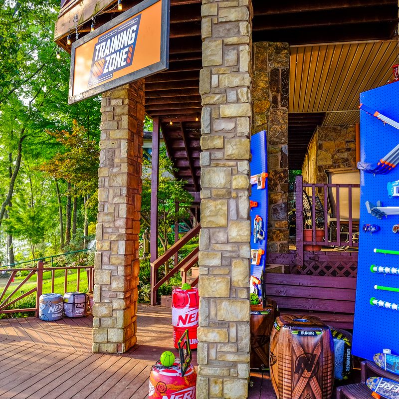 VRBO's "Nerf House" Training Zone.