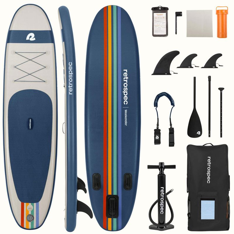 Retrospec Weekender Inflatable Paddle Board 10'