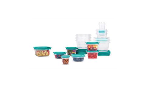 Rubbermaid Flex Seal 42-piece Food Storage Set on a white background.