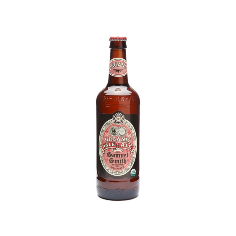 Samuel Smith Organic Pale Ale bottle.
