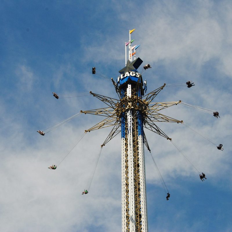 The New England SkyScreamer at Six Flags New England.