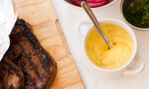 A steak sauce.