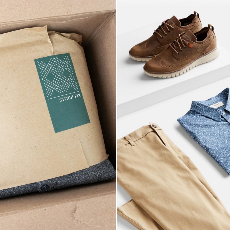 Sample Of Stitch Fix Subscription Box And Items.