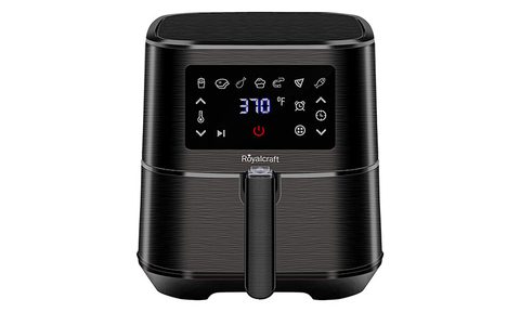 Superjoe 6-quart Air Fryer on a white background.