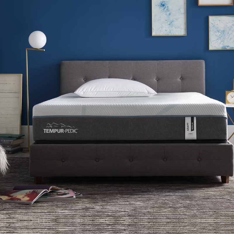 Tempur-Pedic Adapt Mattress in a bedroom.