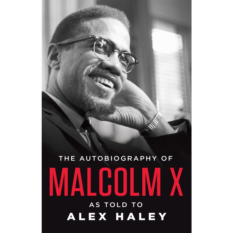 The cover of "The Autobiography of Malcolm X as told to Alex Haley."