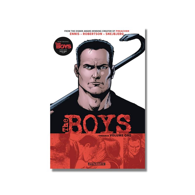 Cover of the graphic novel The Boys.