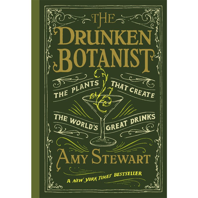 The cover of The Drunken Botanist by Amy Stewart.