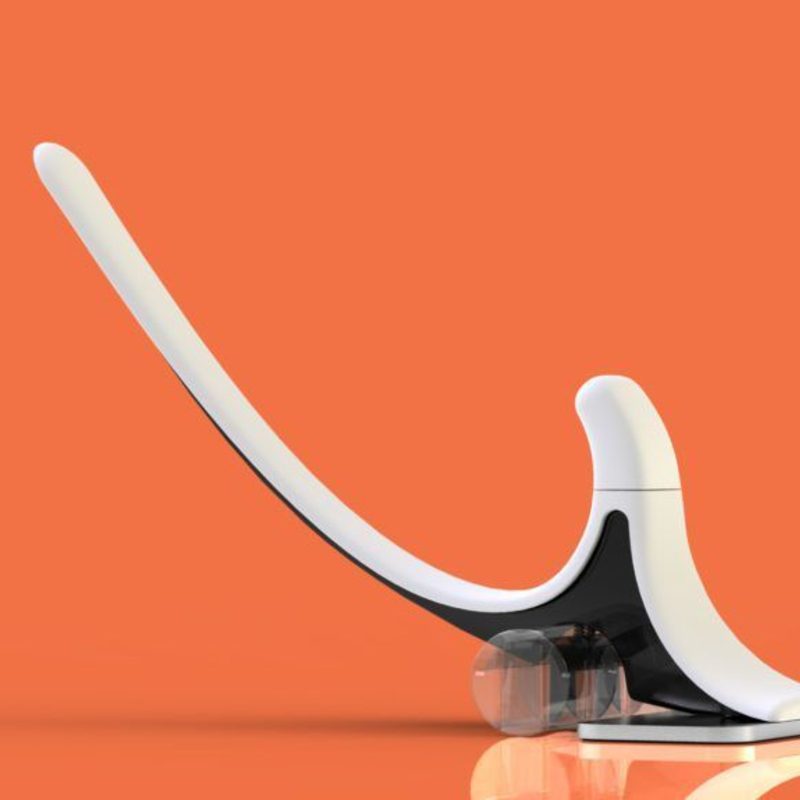 The Hip Hook on an orange surface.