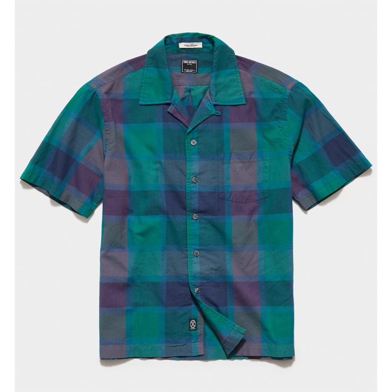 A collared short-sleeve shirt from Todd Snyder.