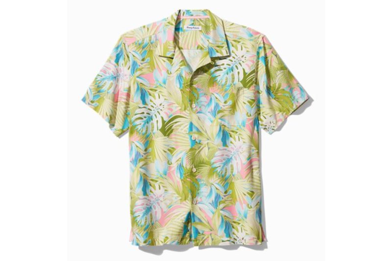 A floral-print Hawaiian shirt from Tommy Bahama.