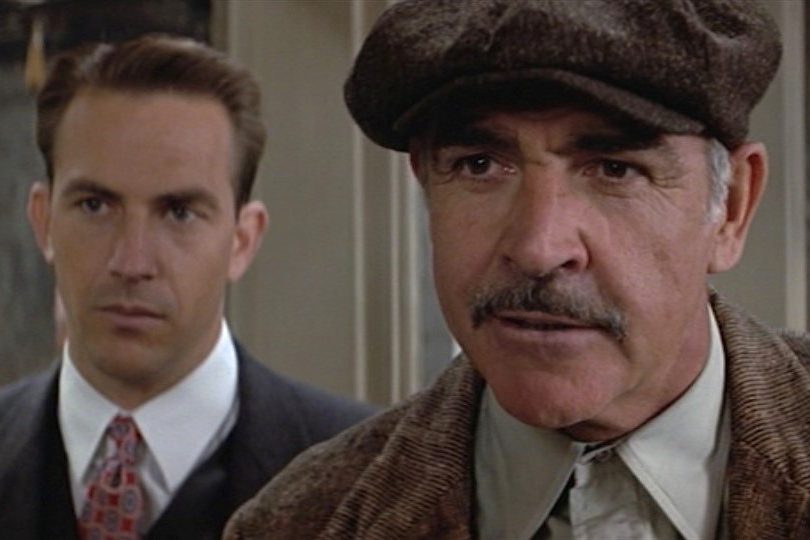 Sean Connery and Kevin Costner in The Untouchables. 