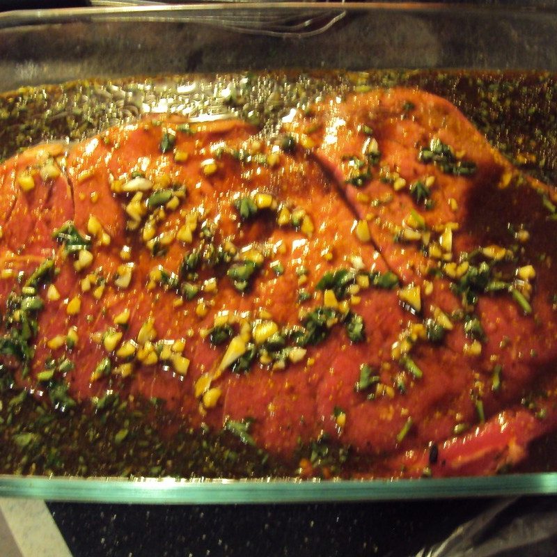 Zesty beef marinade by dicentra on Food.com.