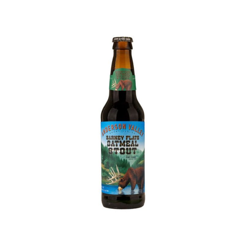 Anderson Valley Oatmeal Stout bottle.