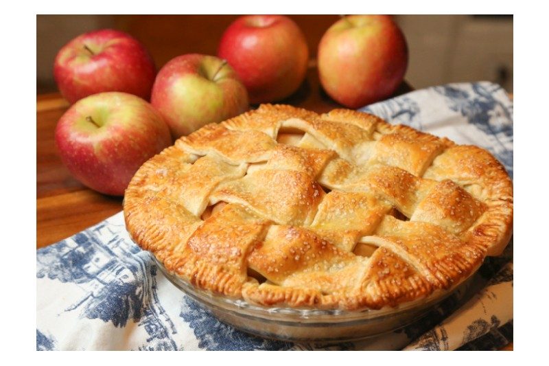 Apple pie courtesy of Schaller and Weber.