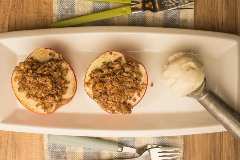 Baked apples from Savory Spice.
