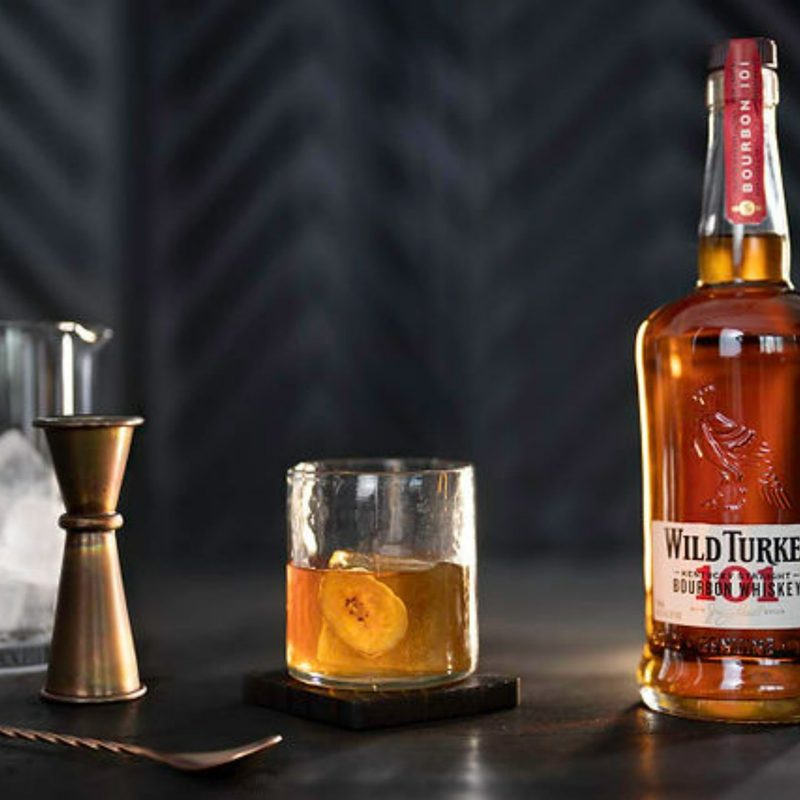 Banana Bread Old Fashioned cocktail