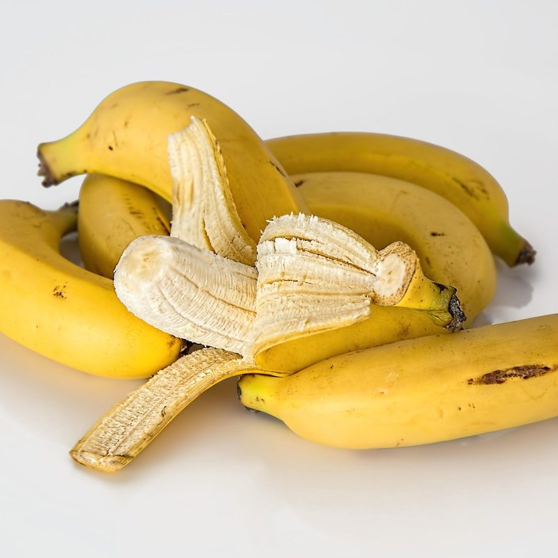 Organic bananas.