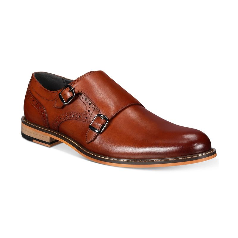 A Bar III Jesse Leather Monk Strap Shoe.