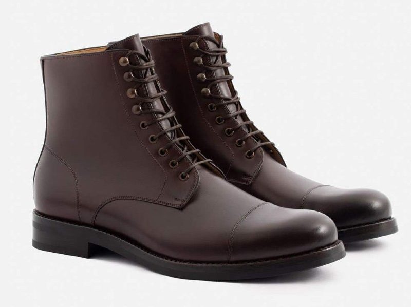 Beckett Simonon Lorenzo Boots on a plain background.